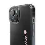 Punjaban clear phone case