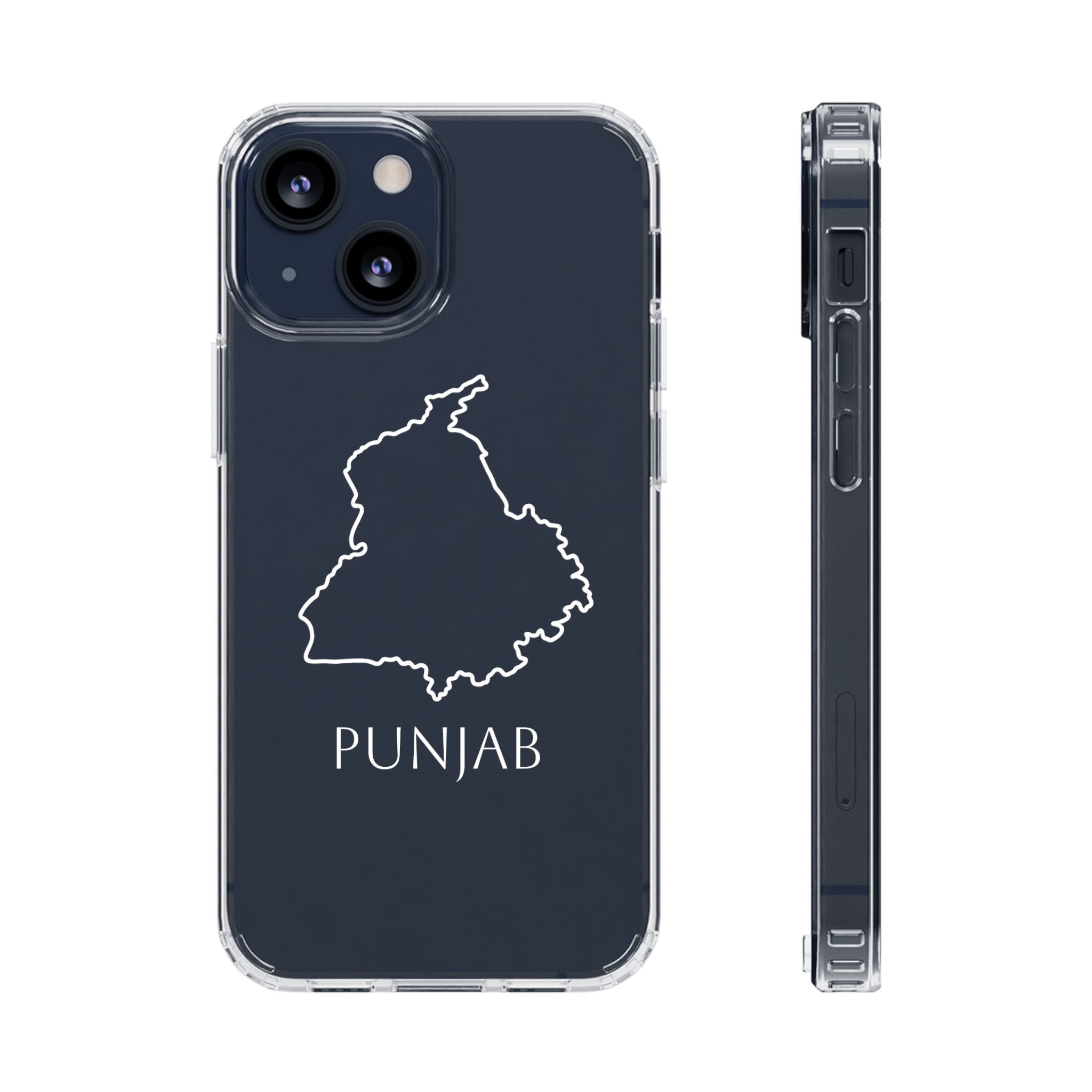 Punjab Clear Impact-Resistant Phone Case
