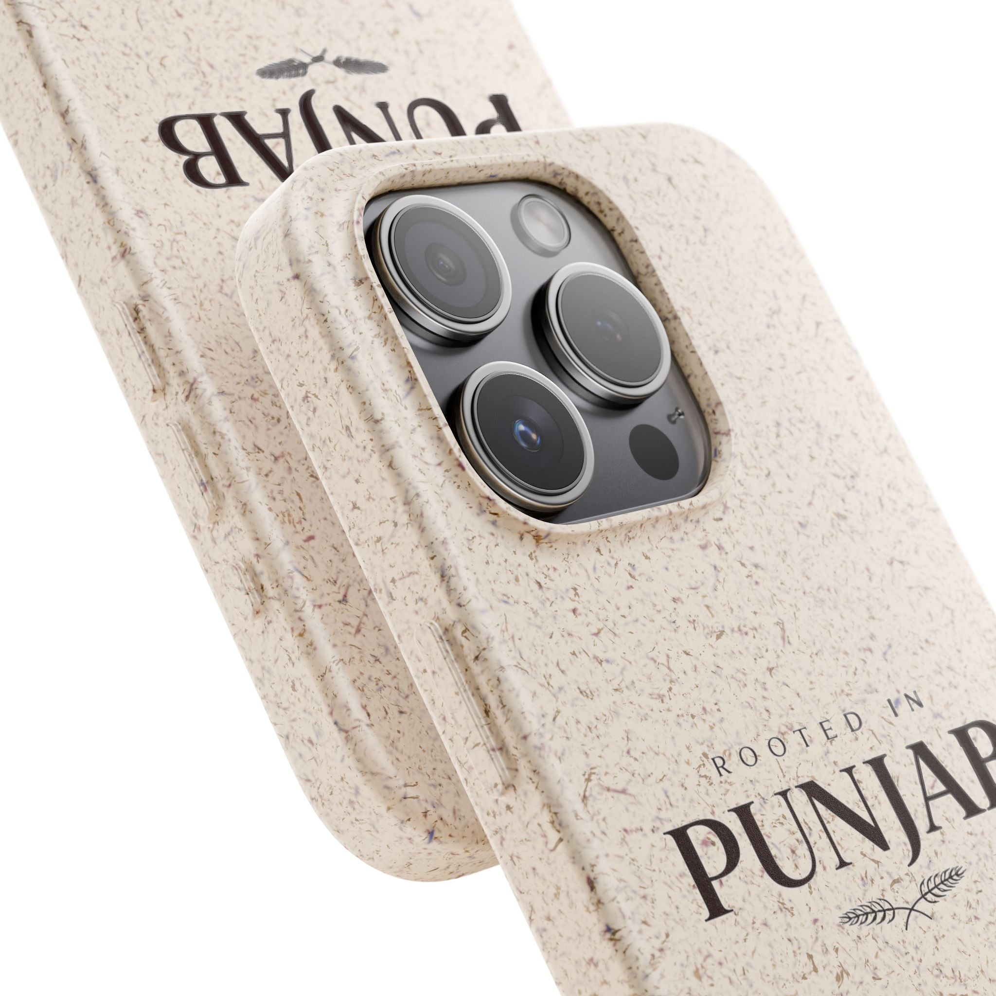 Rooted In Punjab Biodegradable Phone Case