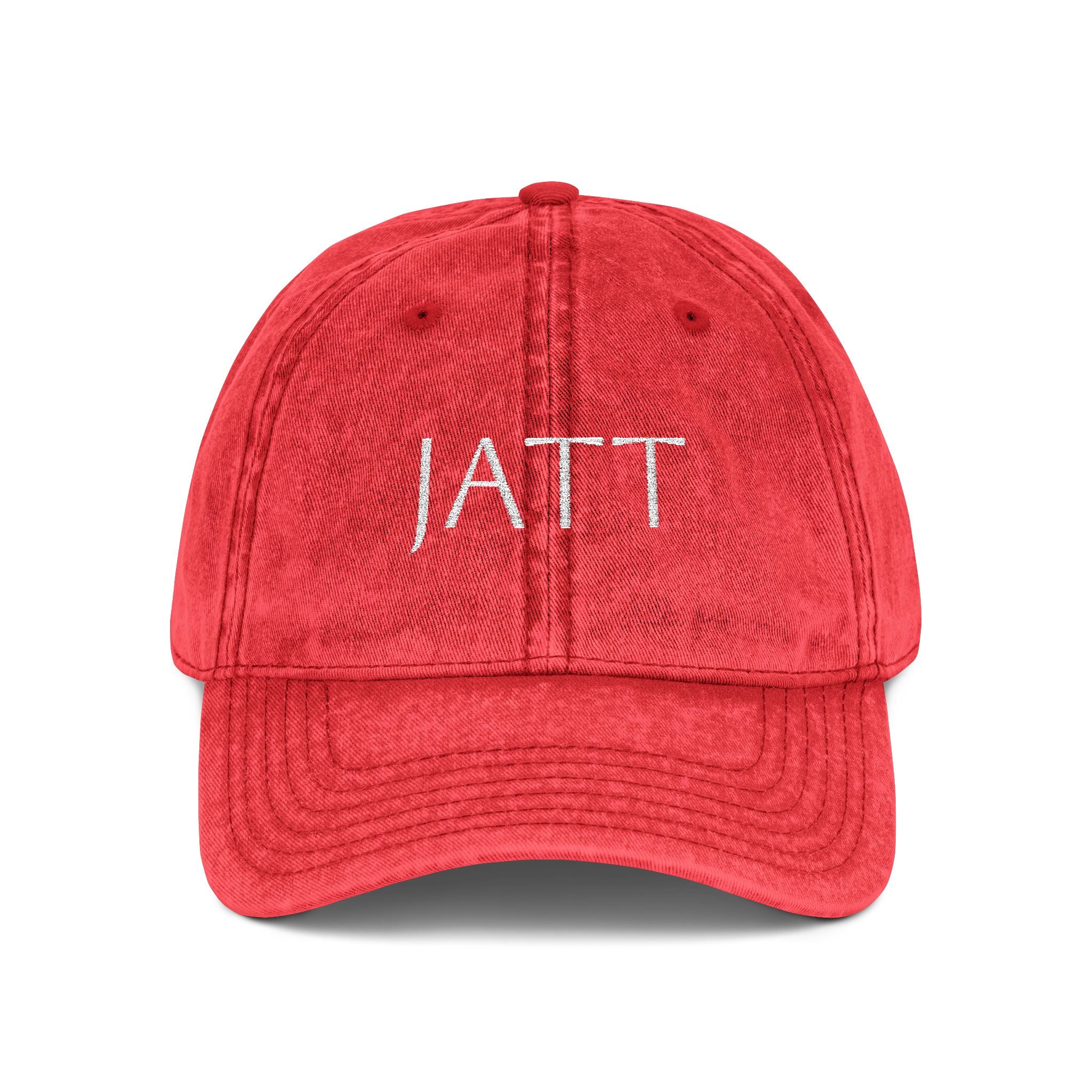 Embroidered "JATT" Cap