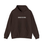 Embroidered "Singh is king" hoodie
