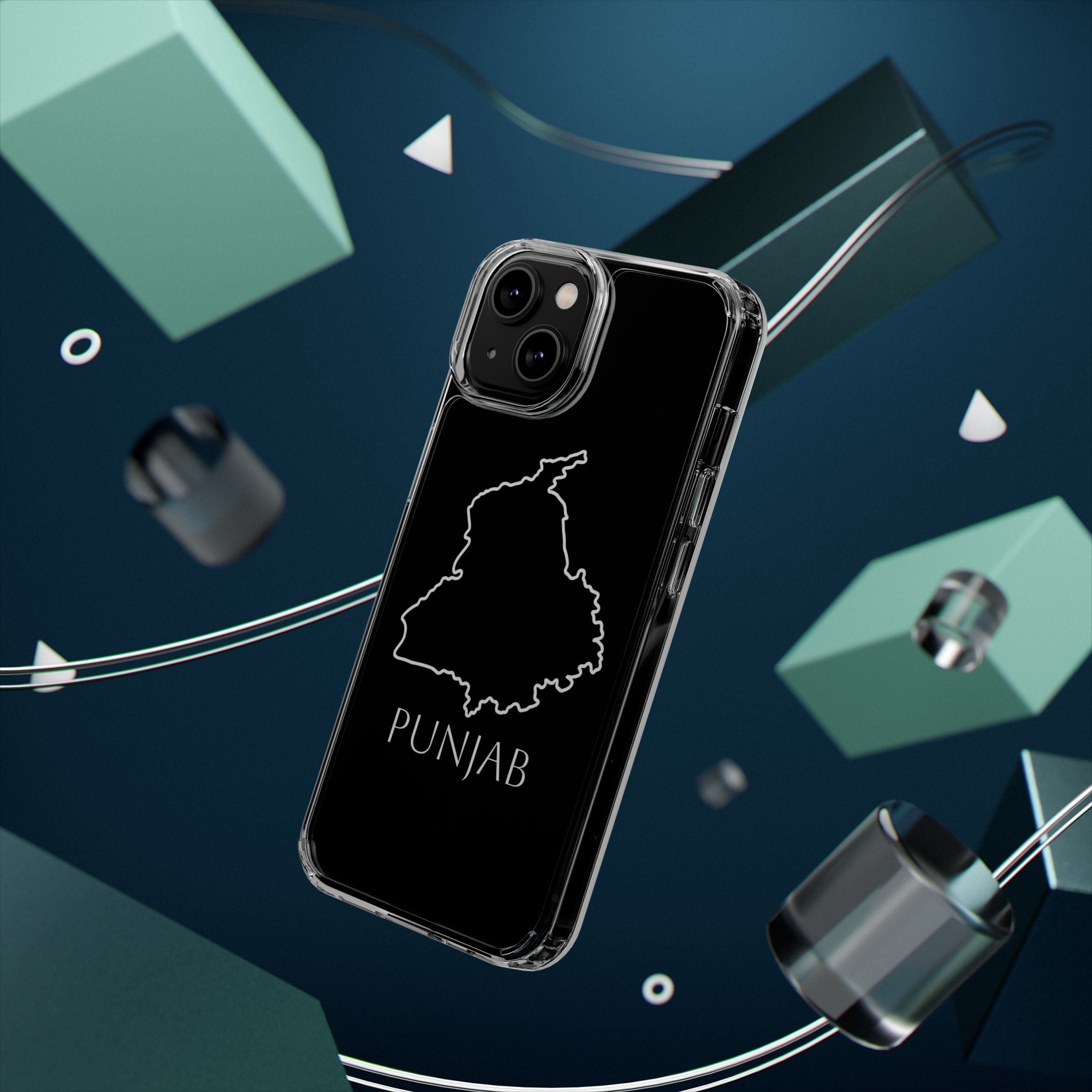 Punjab Clear Impact-Resistant Phone Case