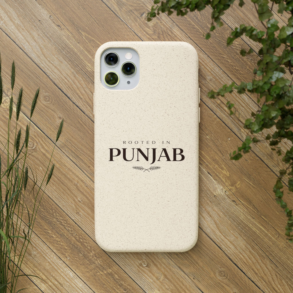 Rooted In Punjab Biodegradable Phone Case