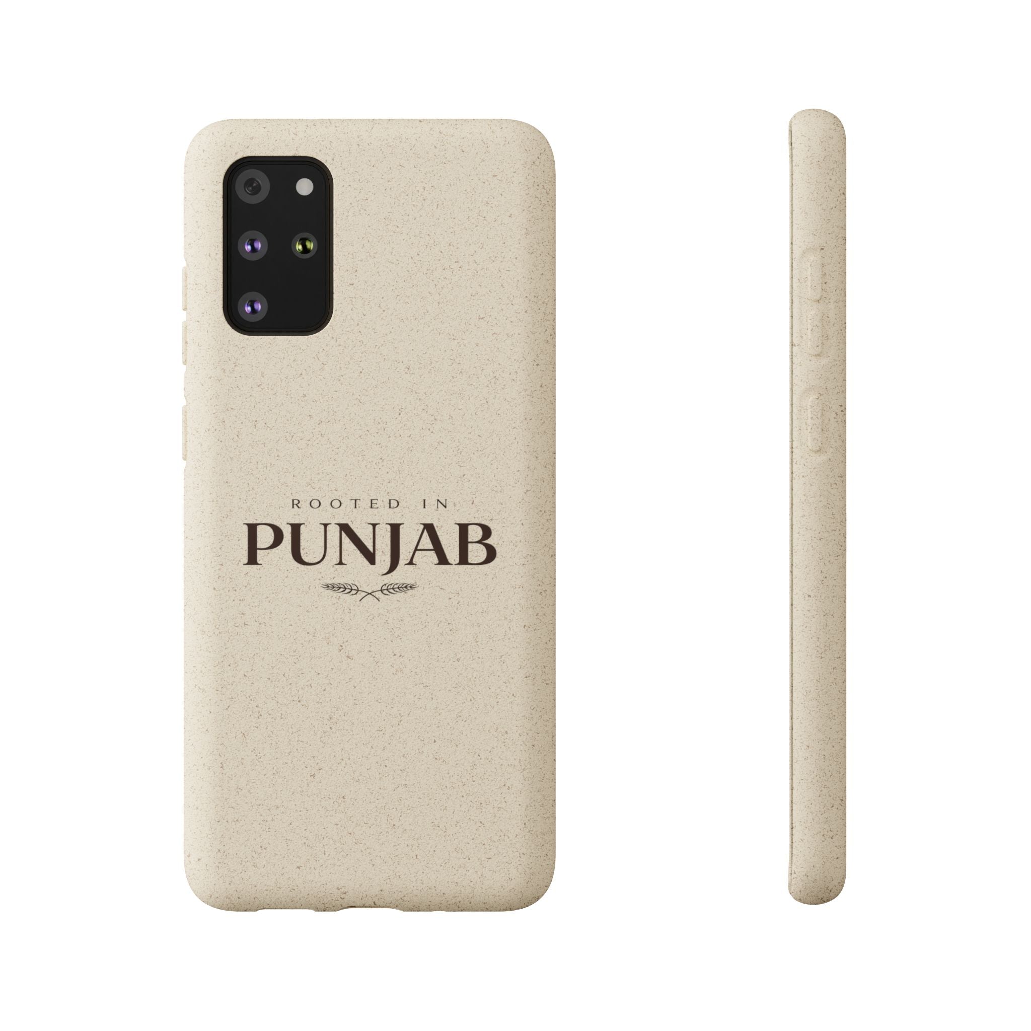 Rooted In Punjab Biodegradable Phone Case