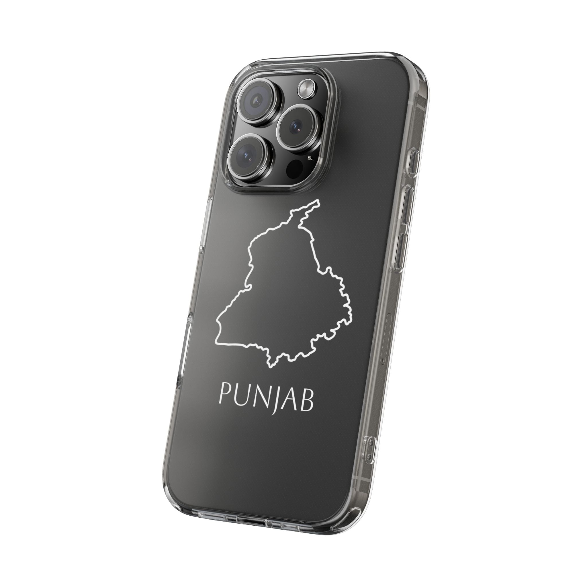 Punjab Clear Impact-Resistant Phone Case