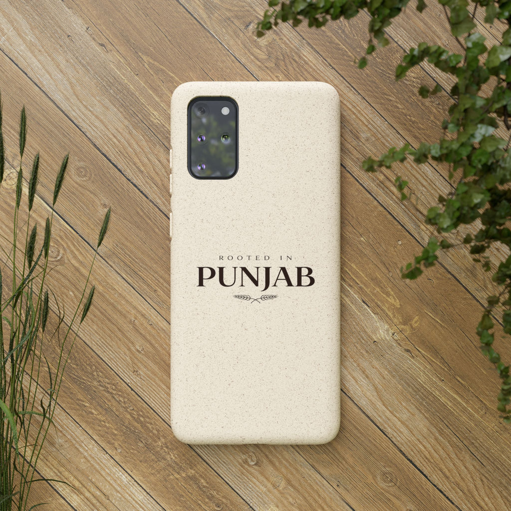 Rooted In Punjab Biodegradable Phone Case