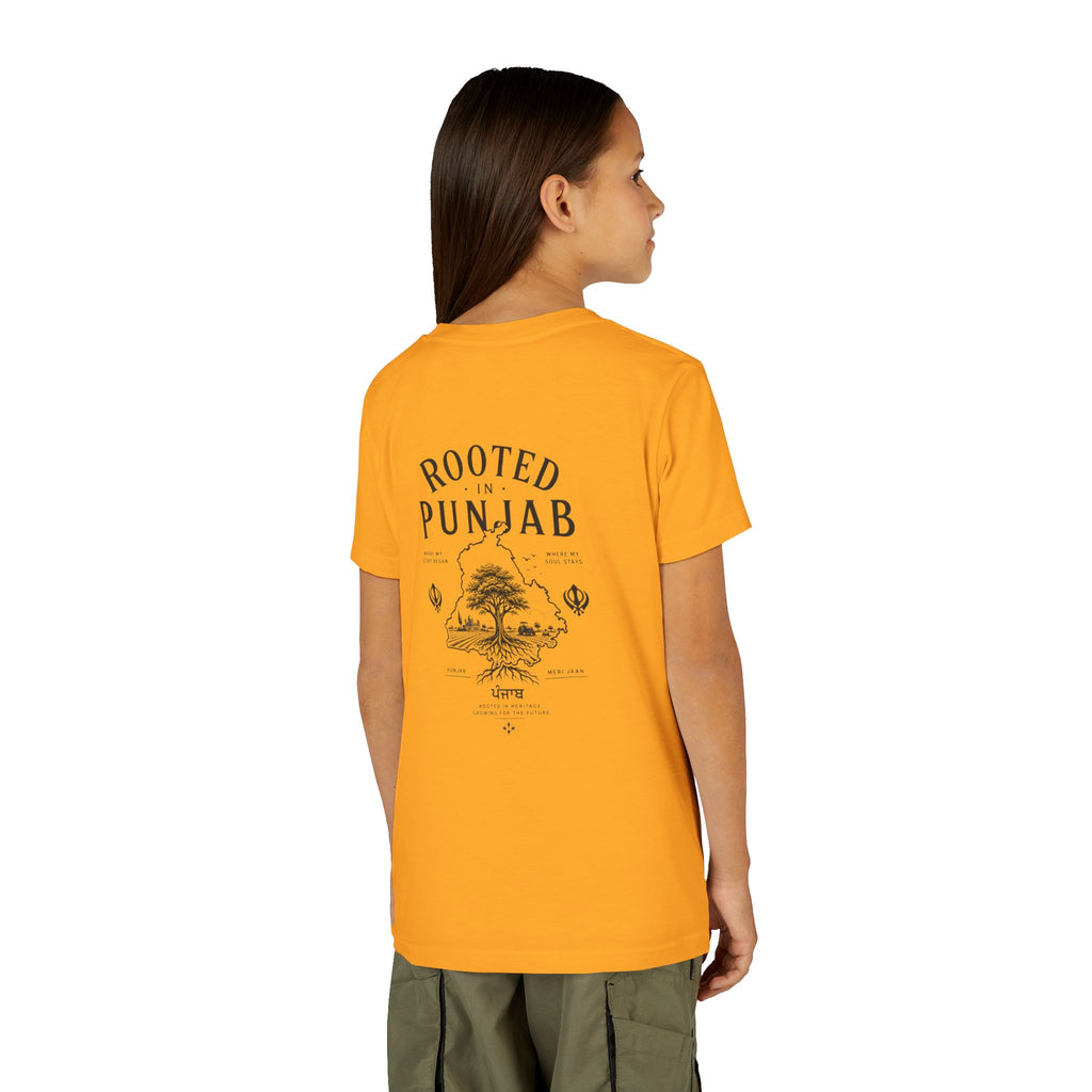 Junior "Rooted in Punjab" T shirt