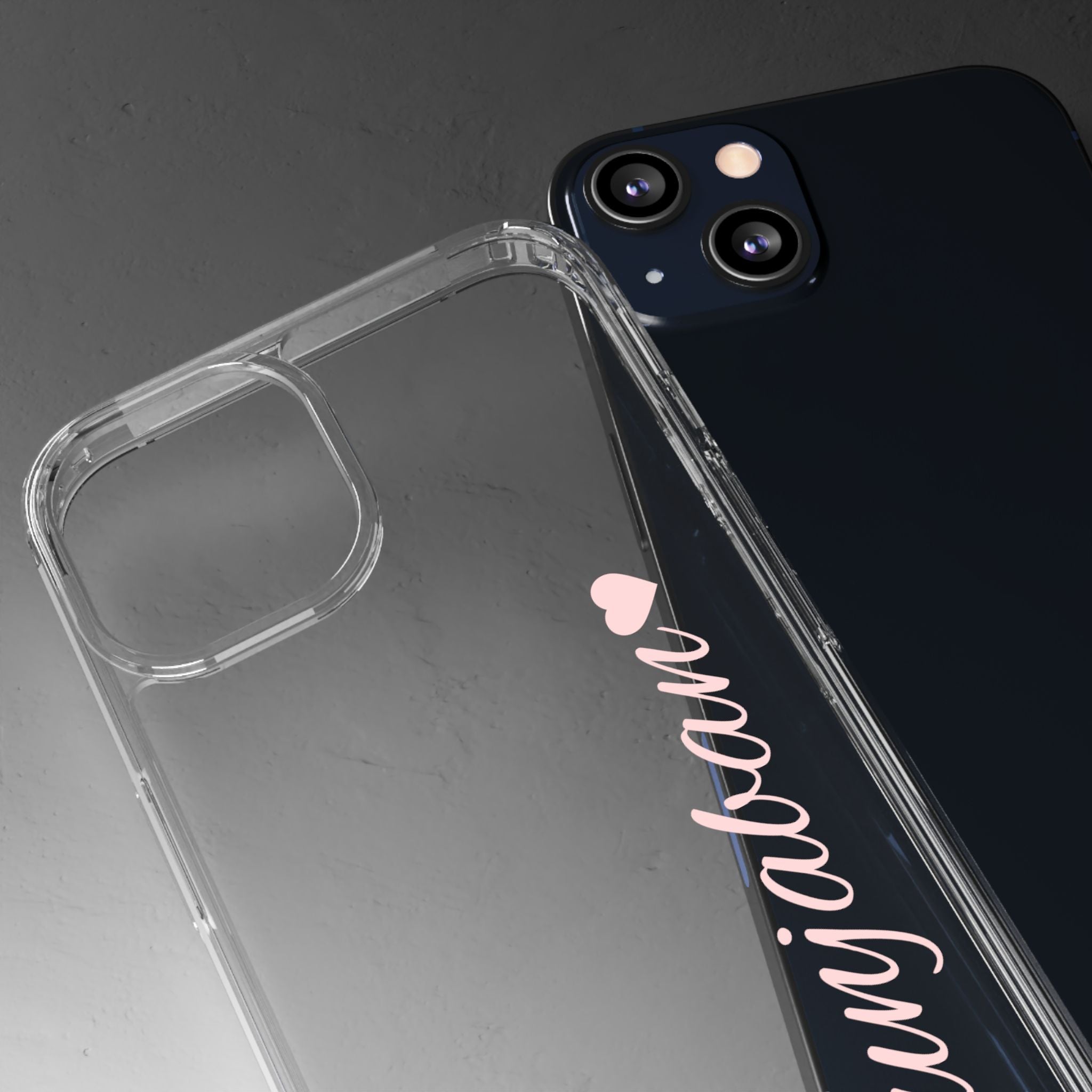 Punjaban clear phone case
