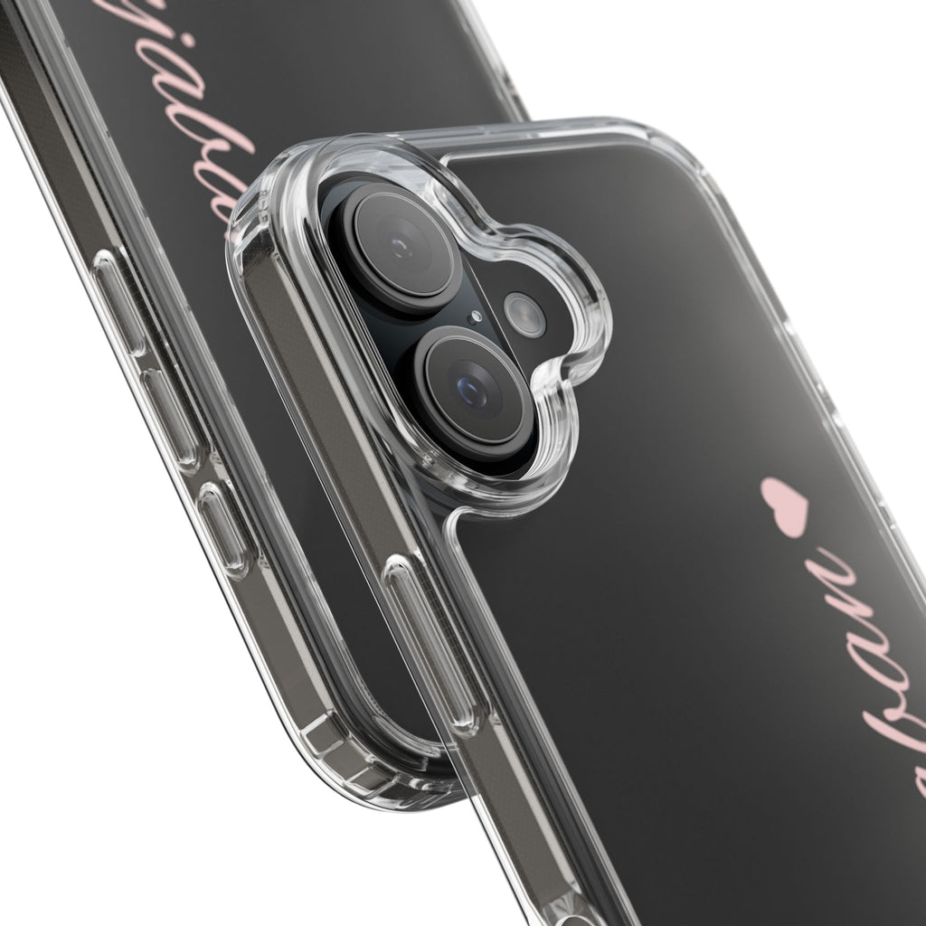 Punjaban clear phone case