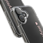 Punjaban clear phone case