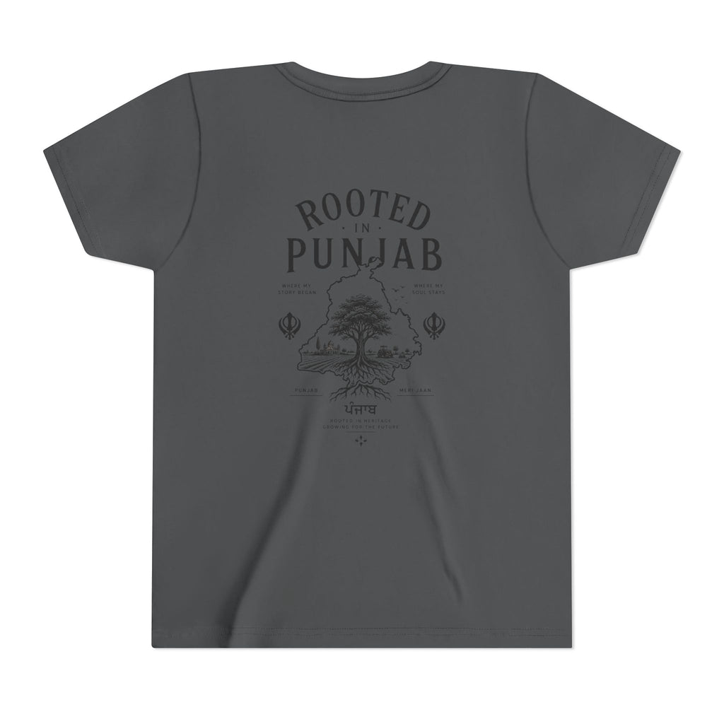 Junior "Rooted in Punjab" T shirt