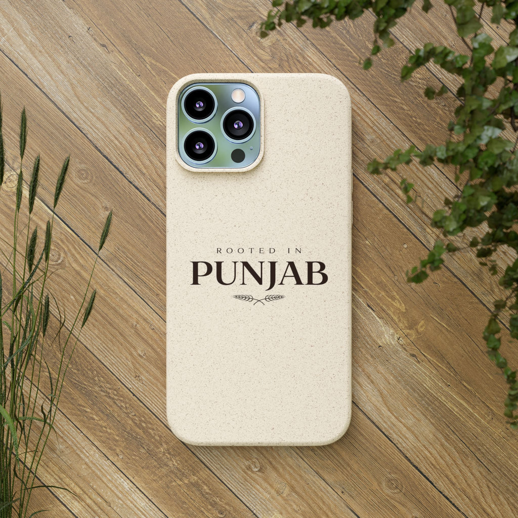 Rooted In Punjab Biodegradable Phone Case